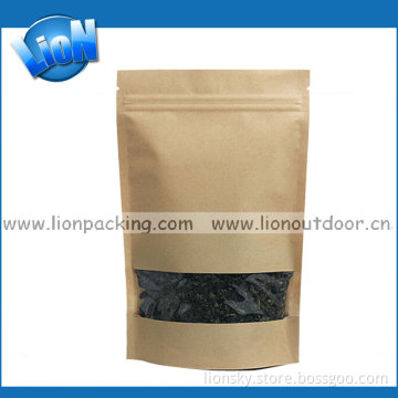 Stand up Kraft Paper Bag for Packing Food